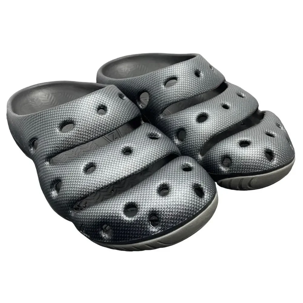 KEEN Yogui Arts Slipper Graphite Slip On Clogs Ye Shoes Mens Size 10 FAST SHIP - Picture 3 of 15